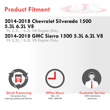 Load image into Gallery viewer, Chevrolet Silverado 1500 2014-2018 / GMC Sierra 1500 2014-2018 5.3L V8 Stainless Steel Long Tube Exhaust Header + Y-Pipe
