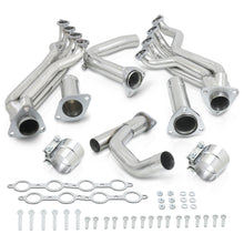 Load image into Gallery viewer, Chevrolet Silverado 2007-2013 / GMC Sierra 2007-2013 4.8L 5.3L 6.0L 6.2L V8 Stainless Steel Long Tube Exhaust Header + Y-Pipe
