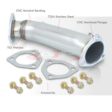 Load image into Gallery viewer, Audi A4 B5 B6 1.8L Turbo 1997-2005 / Volkswagen Passat 1.8L Turbo 1998-2005 Stainless Steel Non-Resonated Test Pipe
