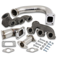 Load image into Gallery viewer, Ford Mustang 1994-1997 3.8L V6 Cast Iron Twin Turbo Manifold (2 Packages)
