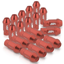 Load image into Gallery viewer, JDM Sport Universal 12 x 1.25 Lug Nuts Red (20 Pieces)
