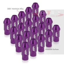 Load image into Gallery viewer, JDM Sport Universal 12 x 1.25 Lug Nuts Purple (20 Pieces)
