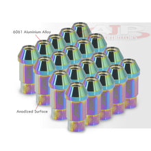 Load image into Gallery viewer, JDM Sport Universal 12 x 1.50 Lug Nuts Neo Chrome (20 Pieces)

