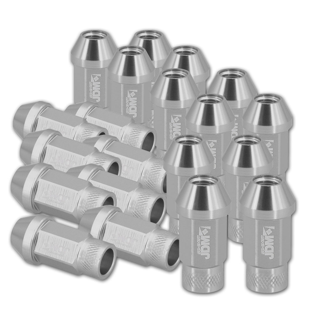 JDM Sport Universal 12 x 1.50 Lug Nuts Polished (20 Pieces)