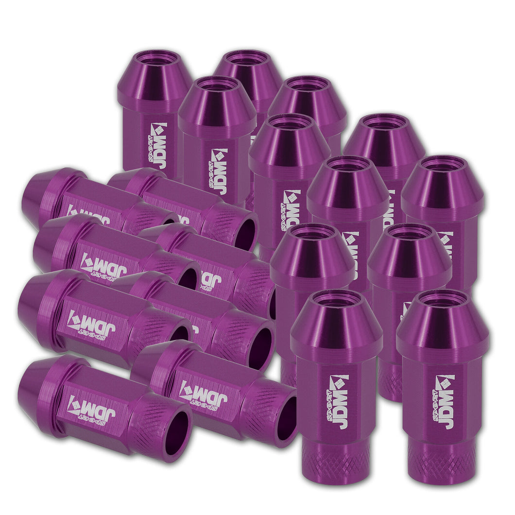 JDM Sport Universal 12 x 1.50 Lug Nuts Purple (20 Pieces)