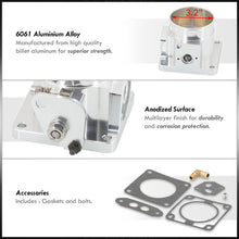 Load image into Gallery viewer, Ford Mustang 86-93 GT LX Cobra 5.0L V8 75mm Throttle Body Chrome
