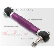 Load image into Gallery viewer, Scion FRS 2013-2016 / Toyota 86 2017-2020 / Subaru BRZ 2013-2020 / Impreza WRX 2008-2021 Rear Lower Adjustable Toe Control Arms Purple
