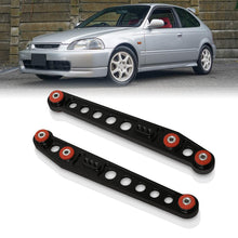 Load image into Gallery viewer, Honda Civic 1996-2000 Rear Lower Control Arms Black with Red Bushings

