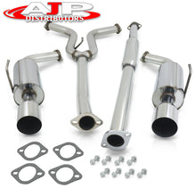 Load image into Gallery viewer, Nissan Maxima 2004-2008 Dual Tip Stainless Steel Catback Exhaust System (Piping: 2.25&quot; / 58mm | Tip: 4.0&quot;)
