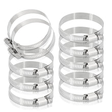 Load image into Gallery viewer, 2.75&quot; Steel Adjustable Worm Drive Hose Clip Clamp
