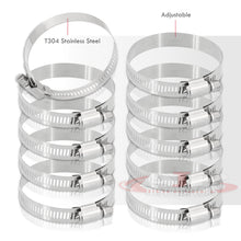 Load image into Gallery viewer, 2.75&quot; Steel Adjustable Worm Drive Hose Clip Clamp
