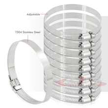 Load image into Gallery viewer, 3.0&quot; Steel Adjustable Worm Drive Hose Clip Clamp
