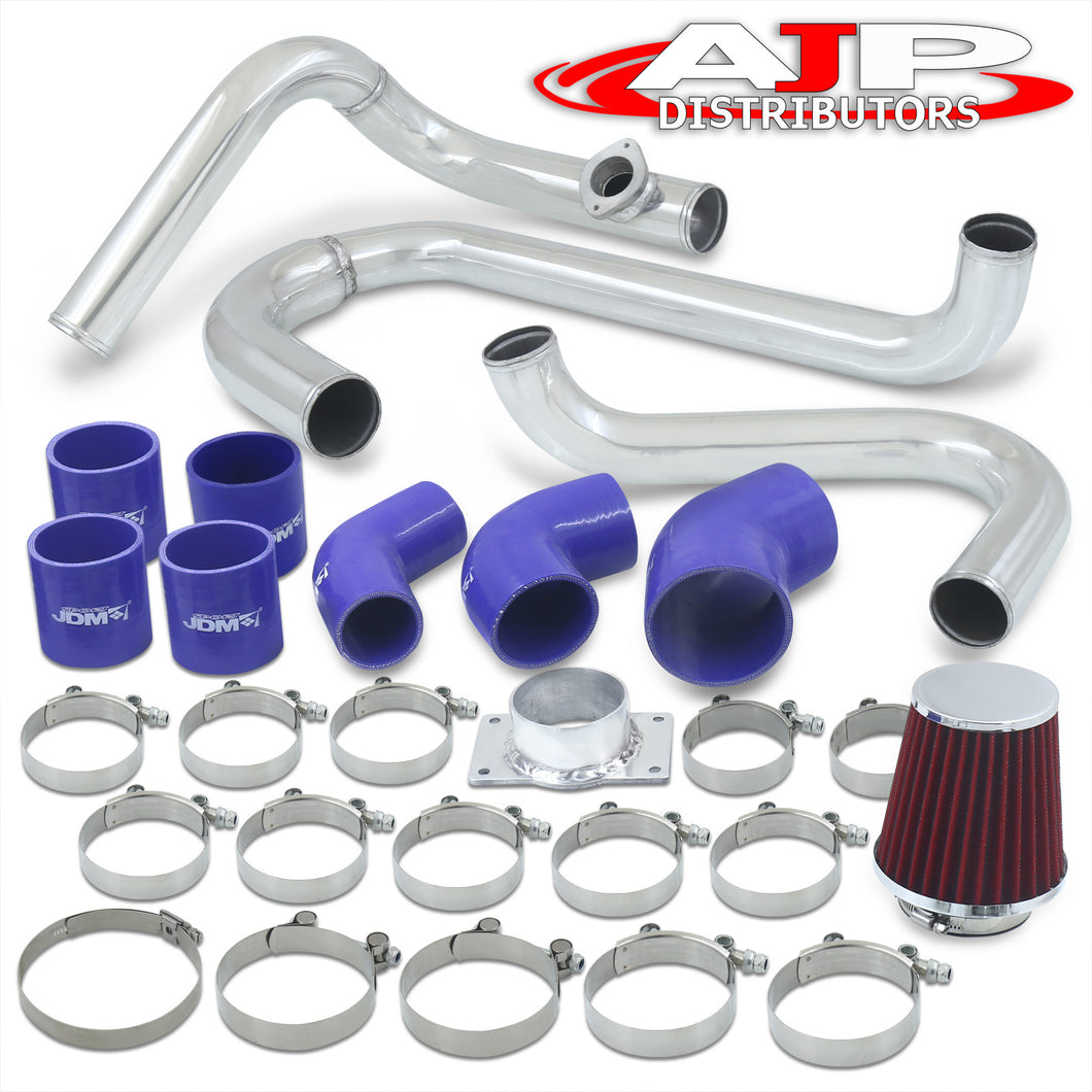 AJP Distributors FMIC Turbocharger Intercooler Piping Kit Intake Filter Charge JDM Compatitable/Replacement For Mitsubishi Eclipse 2000 2001 2002 2003 2004 2005 00 01 02 03 04 05