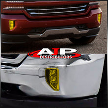 Load image into Gallery viewer, Chevrolet Silverado 1500 2016-2018 Front LED Fog Lights Yellow Len (Includes Switch &amp; Wiring Harness)
