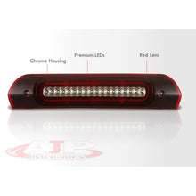 Load image into Gallery viewer, Dodge Ram 1500 2002-2008 / Dodge Ram 2500 3500 2003-2009 Strobe LED 3rd Brake Light Chrome Housing Red Len (Version 3)
