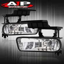 Load image into Gallery viewer, Chevrolet Silverado 1500 2500 1999-2002 / Silverado 3500 2001-2002 /Suburban 2000-2006 / Tahoe 2000-2006 (Does Not Fit Z71 Package) Front Fog Lights Clear Len (No Switch &amp; Wiring Harness)
