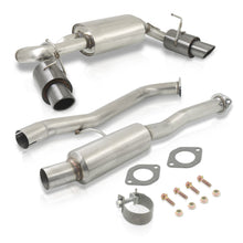 Load image into Gallery viewer, Infiniti G35 Coupe 2003-2007 Dual Tip Stainless Steel Catback Exhaust System Gunmetal (Piping: 2.5&quot; / 65mm | Tip: 3.5&quot;)
