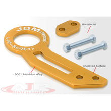 Load image into Gallery viewer, JDM Sport Universal Rear Tow Hook Kit Gold
