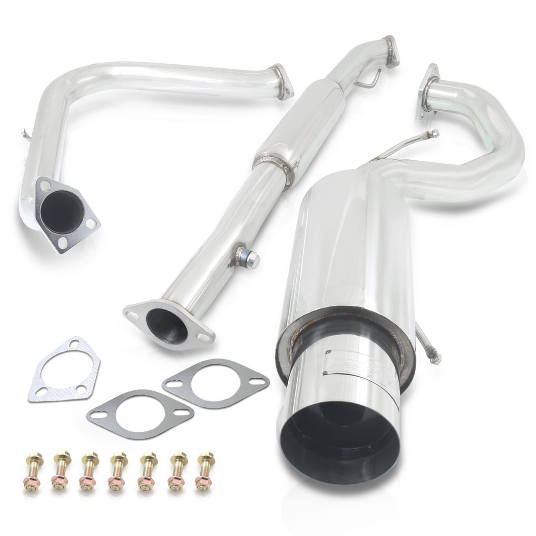 Mitsubishi Eclipse GS RS Non-Turbo 1995-1999 / Eagle Talon Non-Turbo 1995-1998 N1 Style Stainless Steel Catback Exhaust System (Piping: 2.5