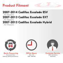 Load image into Gallery viewer, Cadillac Escalade 2007-2014 / ESV 2007-2014 / EXT 2007-2013 / Hybrid 2007-2013 Interior Dashboard Vent Cover Overlay Cap Black
