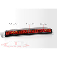 Load image into Gallery viewer, Nissan Titan 2004-2015 Strobe LED 3rd Brake Light Red Housing Clear Len
