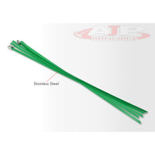 Load image into Gallery viewer, (5 Pack) 12&quot; Zip Ties Stainless Steel Green
