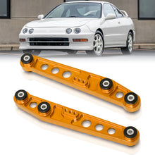 Load image into Gallery viewer, Acura Integra 1994-2001 / Honda Civic 1988-1995 / CRX 1988-1991 / Del Sol 1993-1997 Rear Lower Control Arms Gold
