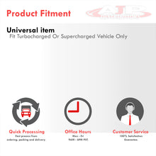 Load image into Gallery viewer, Universal 2.5 inch 90 Degree pipe with SQV / SSQV Flange Chrome
