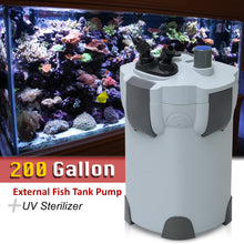 Load image into Gallery viewer, SUNSUN HW-404B 200 Gallon Aquarium External Fish Tank Canister Filter + UV Sterilizer
