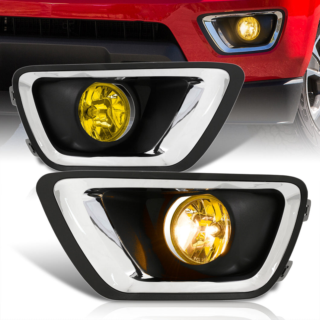 Chevrolet Colorado 2015-2020 Front Fog Lights Yellow Len (Includes Switch & Wiring Harness)