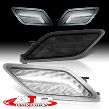 Load image into Gallery viewer, Mercedes Benz E-Class W212 C207 A207 E300 E350 E550 E63 AMG 2010-2013 Front White LED Side Marker Lights Smoke Len
