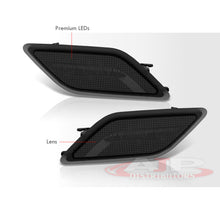 Load image into Gallery viewer, Mercedes Benz E-Class W212 C207 A207 E300 E350 E550 E63 AMG 2010-2013 Front White LED Side Marker Lights Smoke Len
