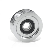 Load image into Gallery viewer, GM LS LSX LS1 LS2 LS3 LS6 5.3 6.0 6.2 Billet Aluminum Grooved Tensioner Pulley

