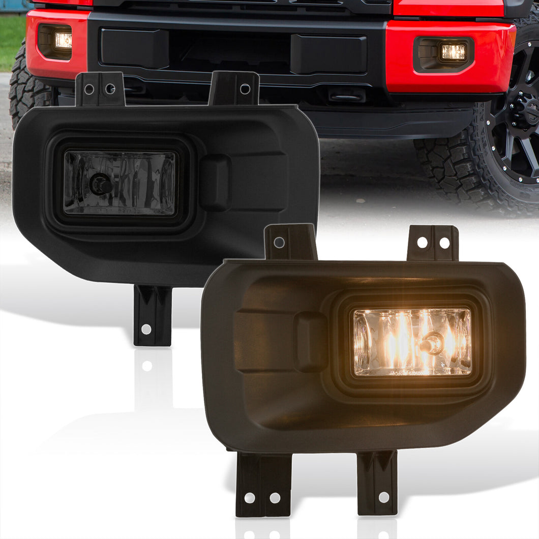 Ford F150 2015-2017 Front Fog Lights Smoked Len (Includes Switch & Wiring Harness)