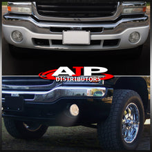 Load image into Gallery viewer, GMC Sierra 1500 1500HD 2500HD 3500 2003-2006 / Classic 2007 Front Fog Lights Clear Len (Includes Switch &amp; Wiring Harness)
