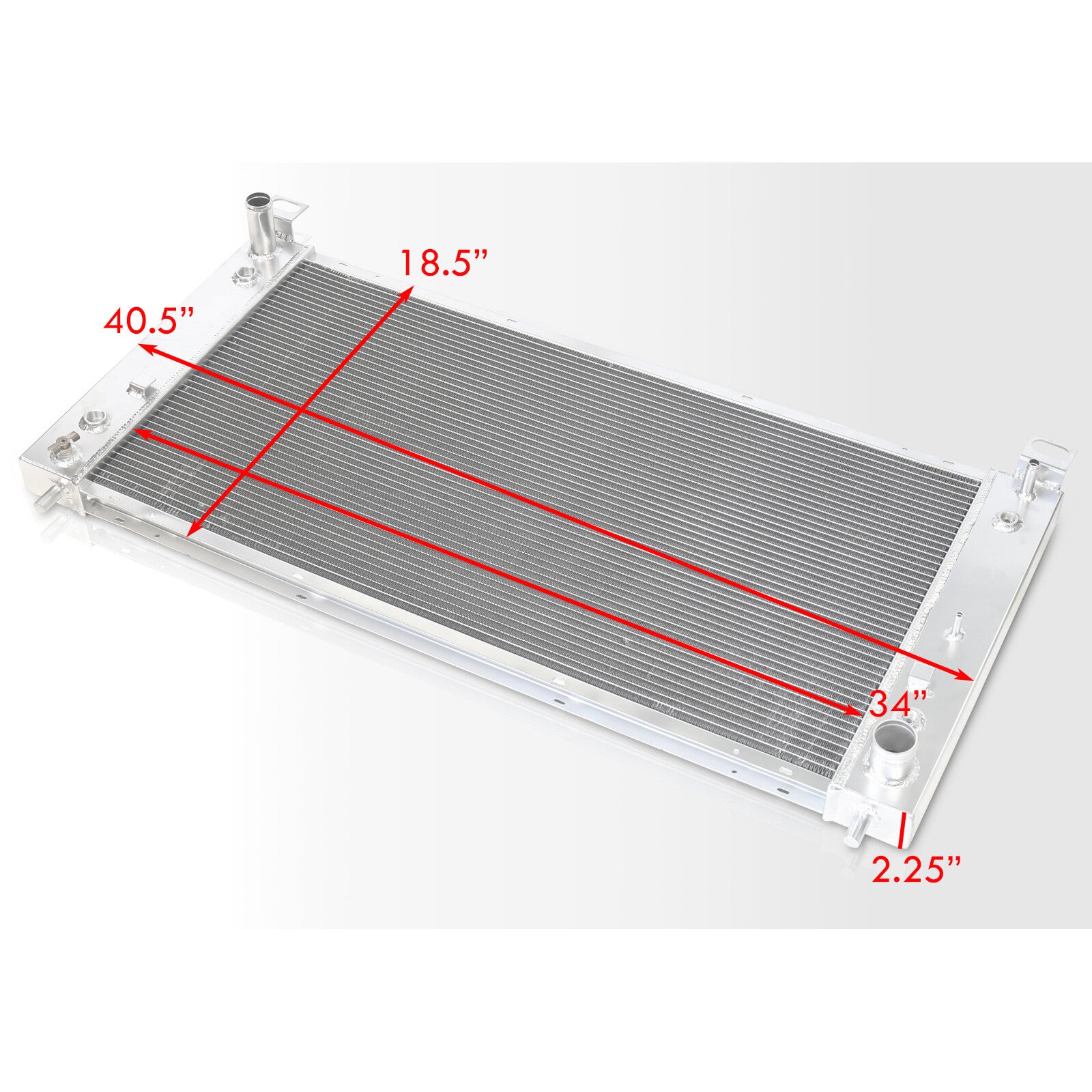3 Row Radiator Shroud Fan For 99-2014 Chevy Silverado 1500 2500 GMC Yukon Tahoe 3 Row Radiator Shroud Fan For 99-2014 Chevy Silverado 1500 2500 GMC Yukon Tahoe