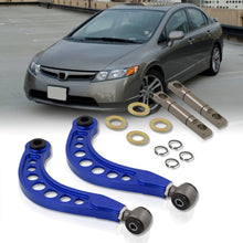 Load image into Gallery viewer, Honda Civic 2006-2015 Rear Control Arms Camber Kit Blue
