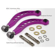 Load image into Gallery viewer, Honda Civic 2006-2015 Rear Control Arms Camber Kit Purple
