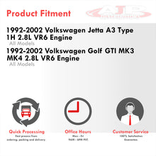 Load image into Gallery viewer, Volkswagen Jetta 2.8L VR6 1992-2002 / Golf GTI MK3 MK4 2.8L VR6 1992-2002 Stainless Steel Exhaust Header
