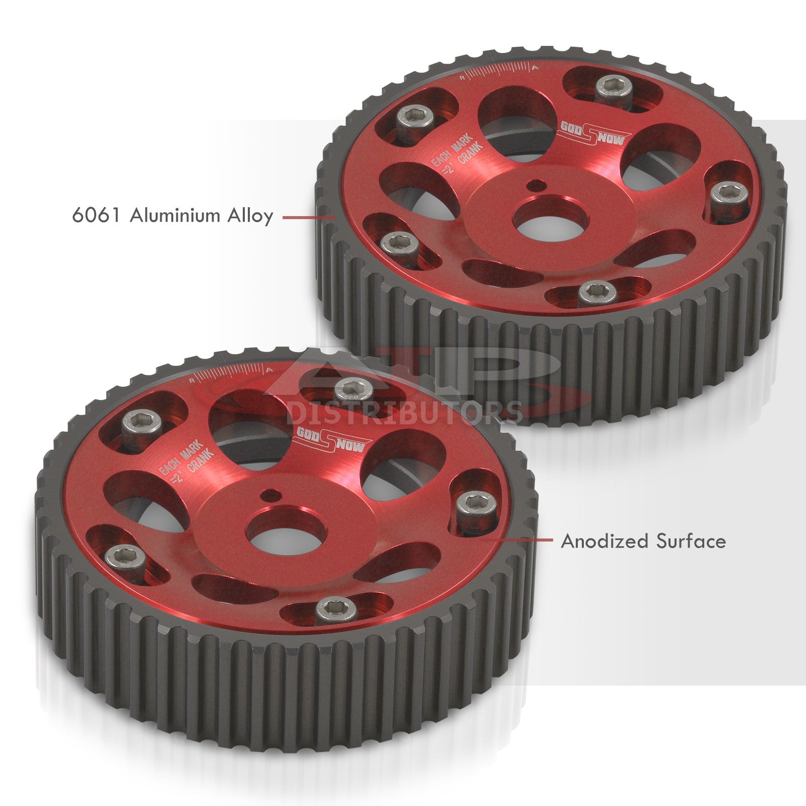 Toyota Supra 2JZ Cam Gear Red