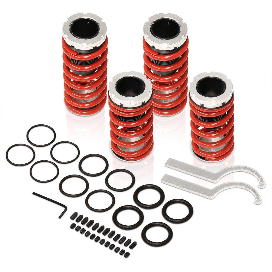 Nissan 240SX S13 1989-1994 Coilover Sleeves Kit Red