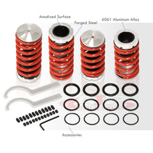 Load image into Gallery viewer, Nissan 240SX S13 1989-1994 Coilover Sleeves Kit Red
