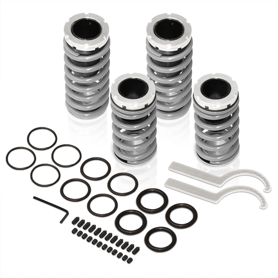 Nissan 240SX S13 1989-1994 Coilover Sleeves Kit Silver