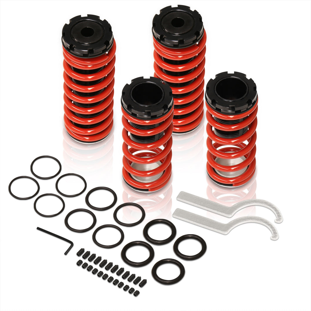 Mitsubishi Eclipse 2000-2005 Coilover Sleeves Kit Red