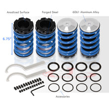 Load image into Gallery viewer, Mazda Miata 1990-1997 Coilover Sleeves Kit Blue

