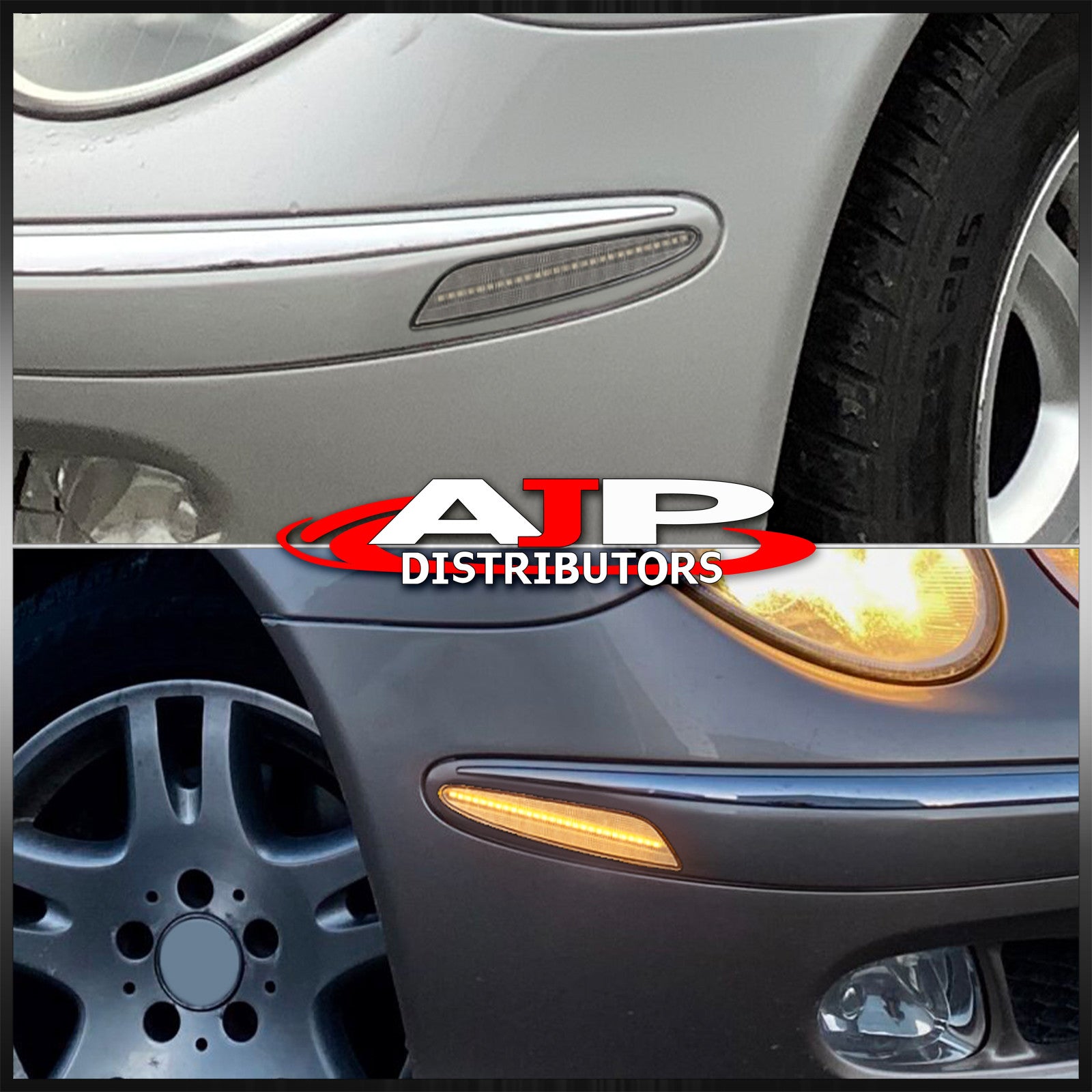 For Mercedes-Benz EClass 211 Light Turn Signal Left Right Side Marker Light In Bumper Turn Signal Light Car Exterior Accessories - 34 - View #7