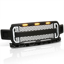 Load image into Gallery viewer, Ford F150 2018-2020 Front Grille Black with White / Amber LED DRL Running Lights &amp; Turn Signals
