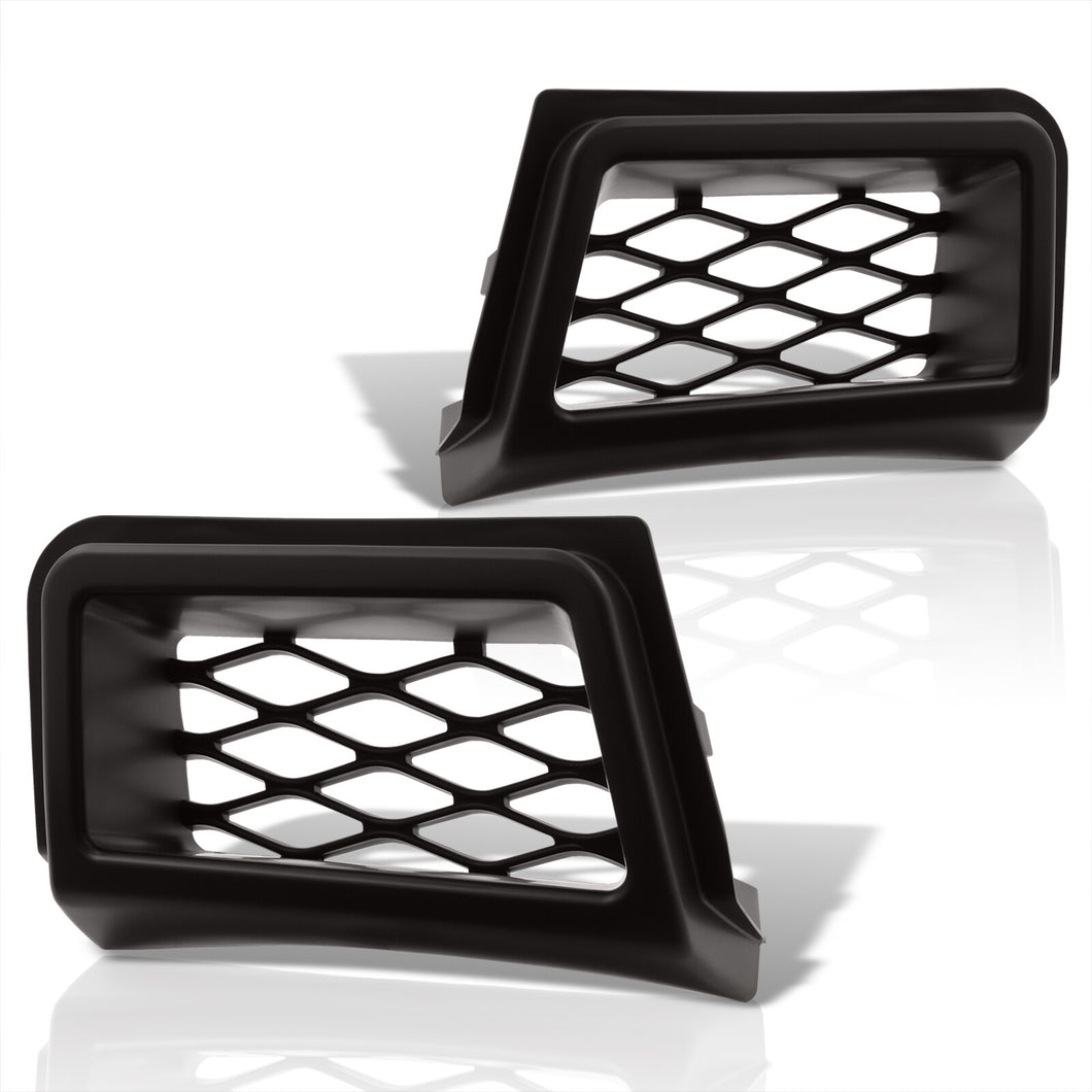 Chevrolet Silverado 1500 2003-2007 SS Style Front Brake Caliper Air Vent Duct Grille Black
