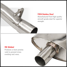 Load image into Gallery viewer, Chrysler 300C 5.7L 2005-2010 Dual Tip Stainless Steel Catback Exhaust System (Tip: 4.5&quot;)
