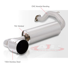 Load image into Gallery viewer, Honda CRX 1988-1991 Stainless Steel Catback Exhaust System (Piping: 2.25&quot; / 58mm | Tip: 4.5&quot;)
